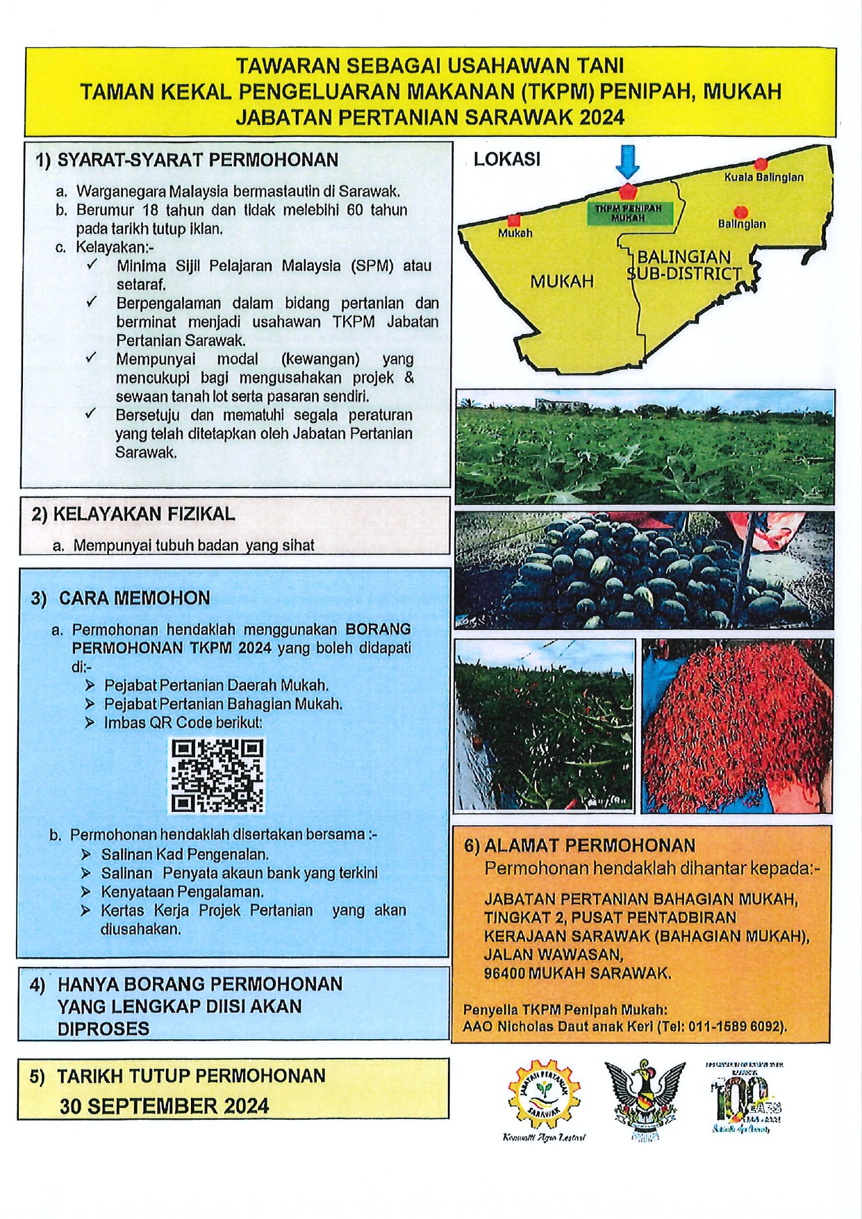 Announcement - Laman Web Rasmi Jabatan Pertanian Sarawak
