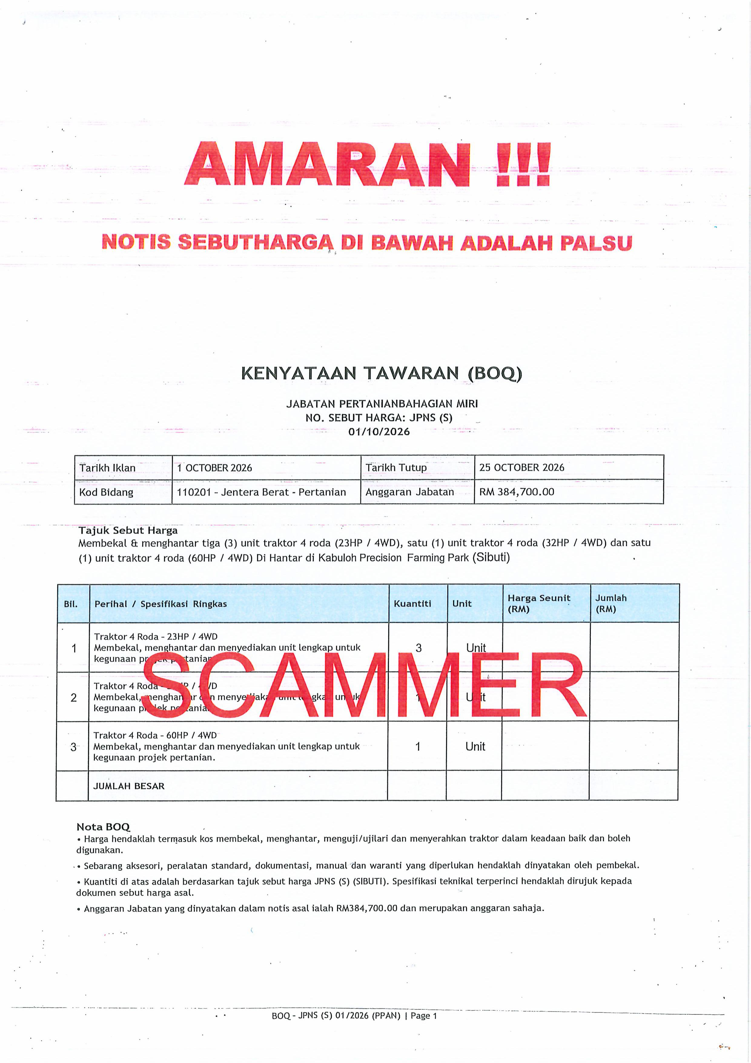 scammer alert